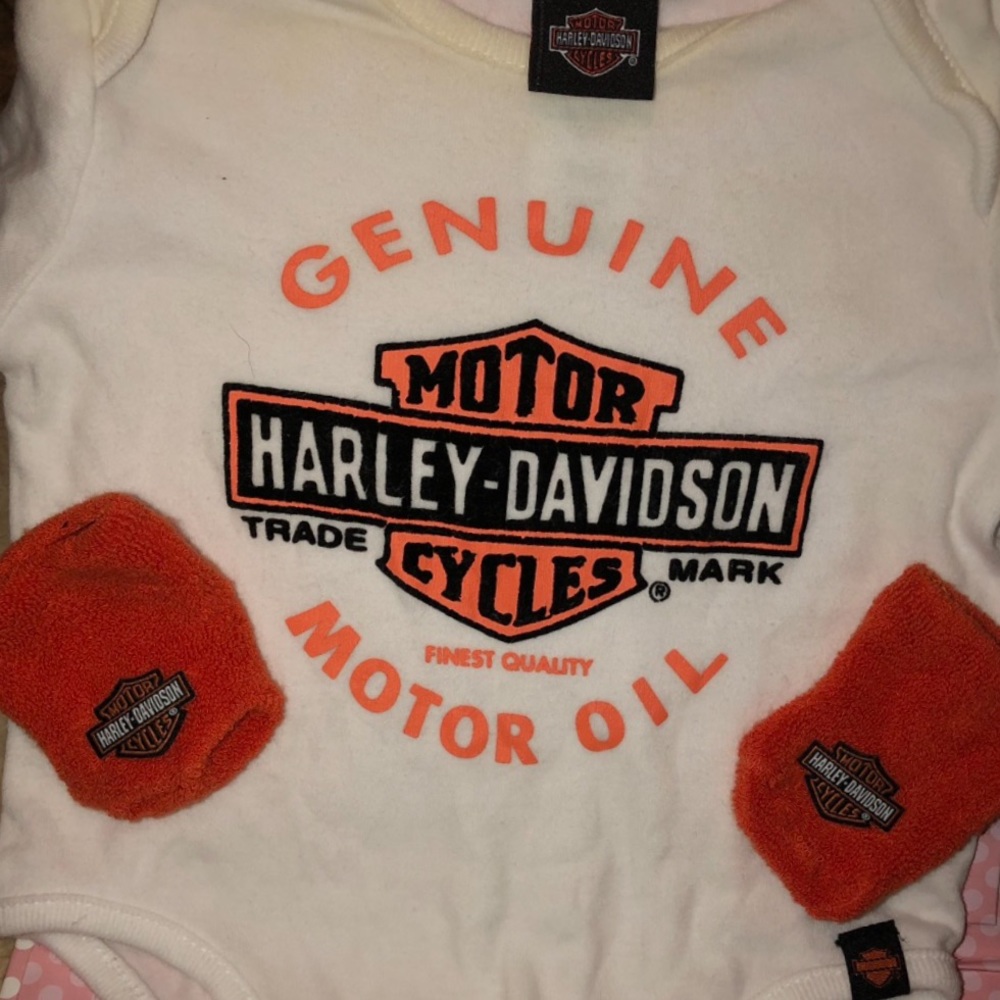 Harley onsie and socks